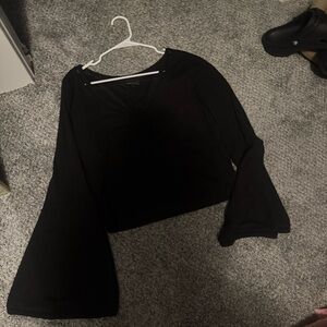 Never worn black western top.